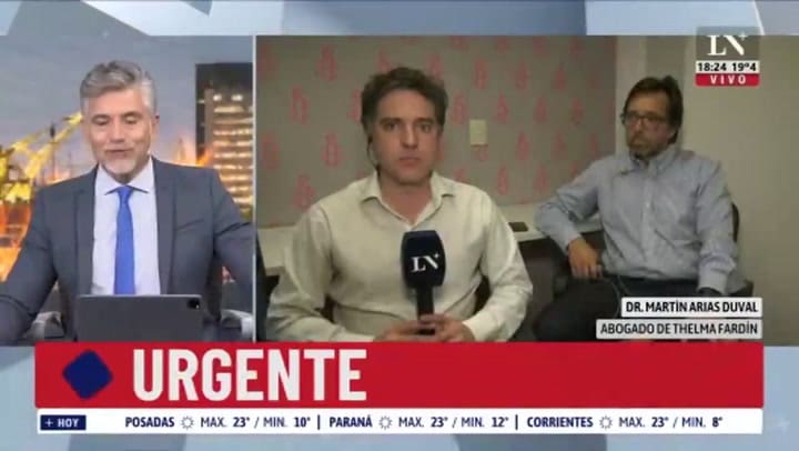 Habla el abogado de Thelma Fardin