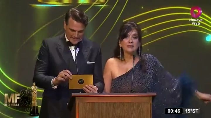 Abel Pintos ganó el Martín Fierro de Oro