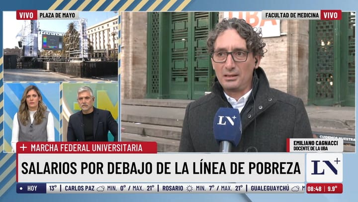 Emiliano Cagnacci en LN+