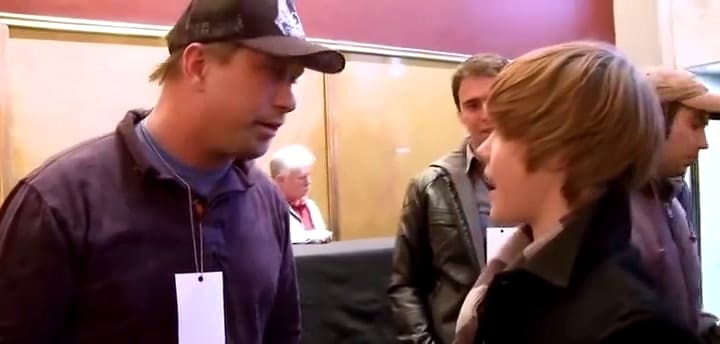 Justin Bieber conoce a Hailey Baldwin en el año 2009