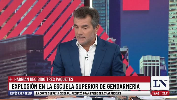 Explosion en la Escuela Superior de Gendarmeria