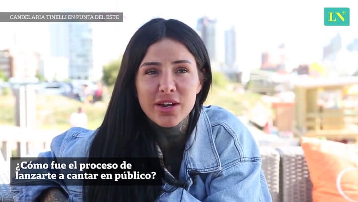 Candelaria Tinelli habla sobre su presentación en Punta del Este - Crédito: Santiago Hafford