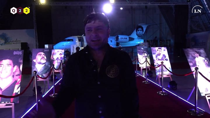 Tango D10S: el homenaje a Maradona en Qatar. Video: @mboela