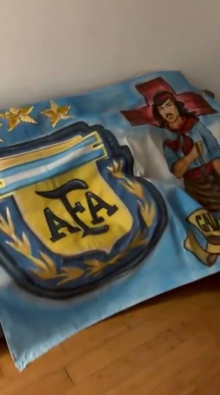 "La hicieron anoche con una sabana del hotel"