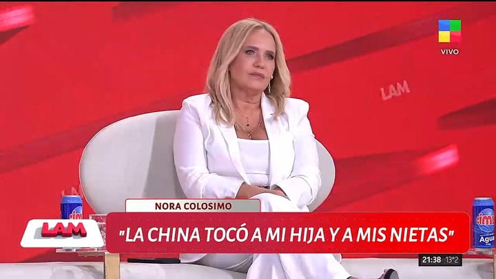 Nora Colosimo fue letal con la China Suárez