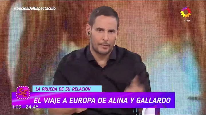 Alina Moine reacciona a la foto de Marcelo Gallardo y ella