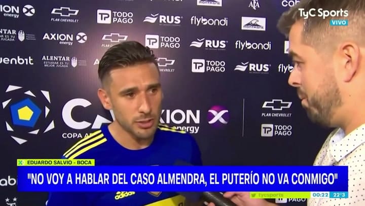 Salvio evitó entrar en la polémica Almendra-Battaglia