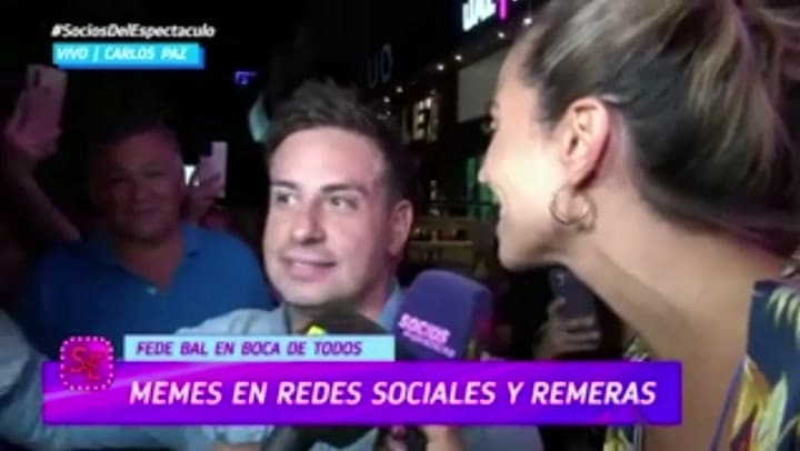 Federico Bal habló sobre las acciones legales iniciadas en medio del escándalo