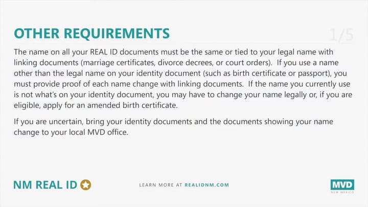 Así se puede tramitar la identificación Real ID en Nuevo México
