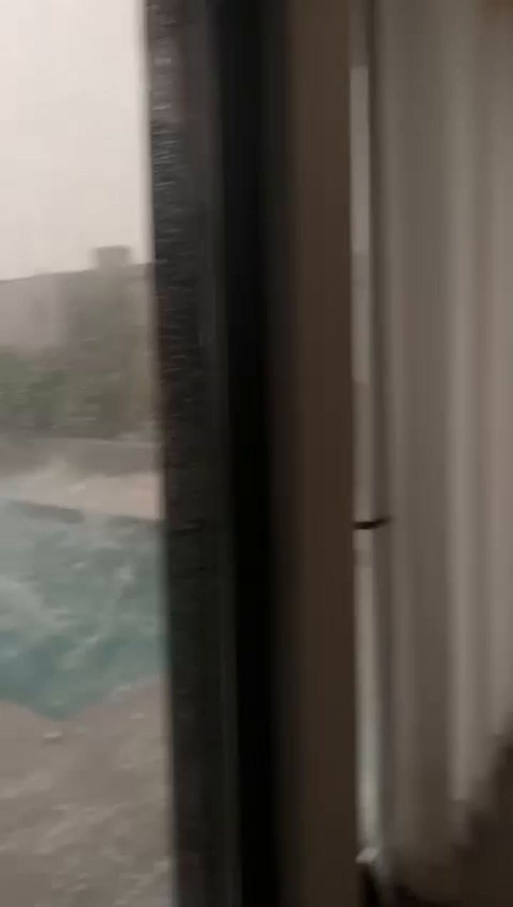 Fuerte temporal en Mar del Plata
