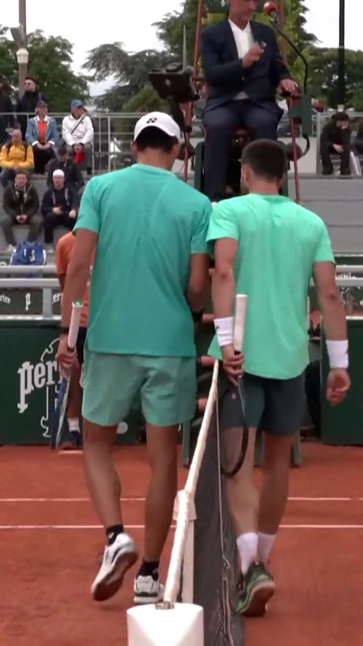 La pelea entre dos tenistas en Roland Garros