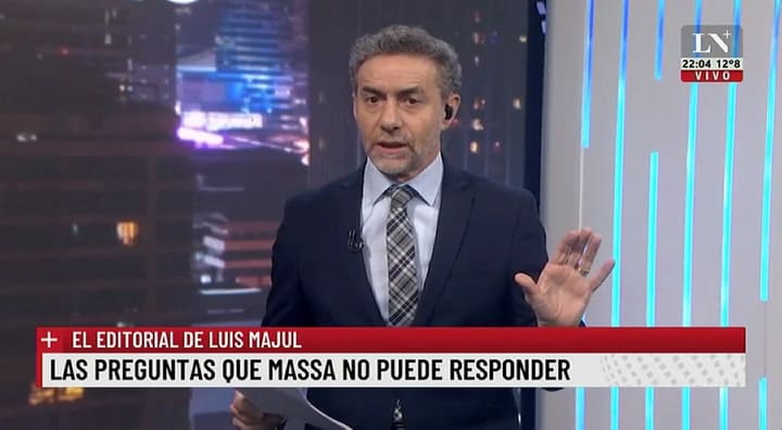 Luis Majul: “Las preguntas que Massa no puede responder”