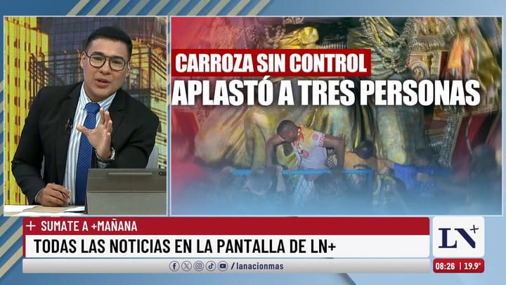 LN+: panico en el Carnaval de Rio
