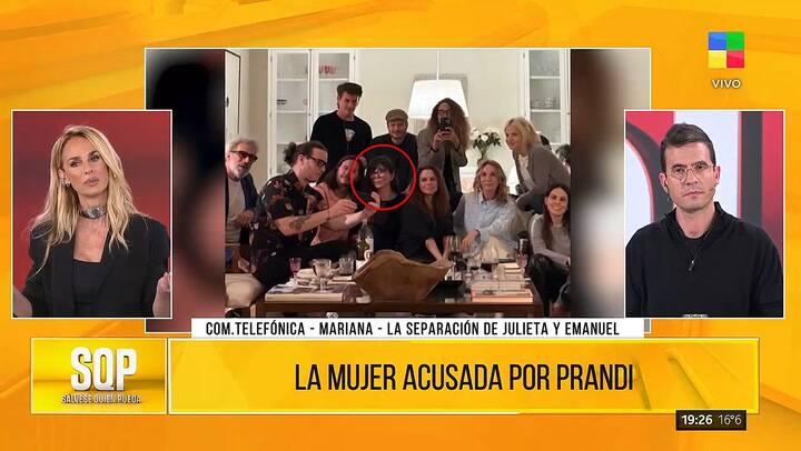 Mariana Marx contó cómo fue su encuentro con Julieta Prandi