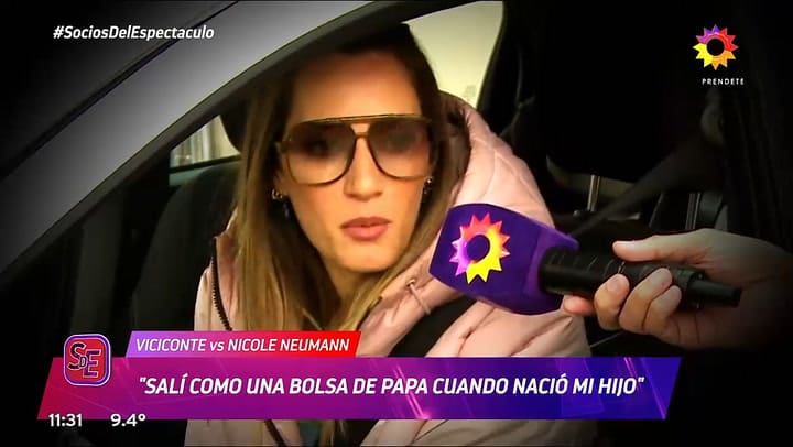 Mica Viciconte cuestiono a Nicole Neumann