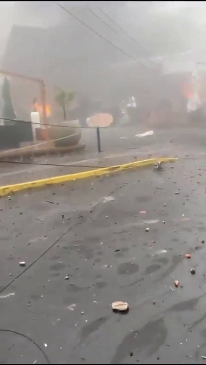 El avión que cayó al sur de Brasil