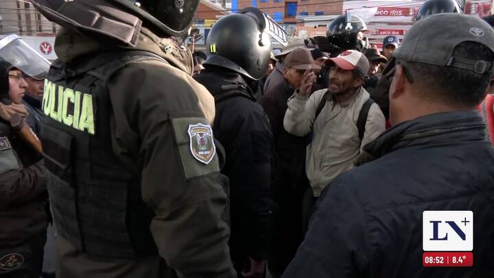 Tension en Bolivia