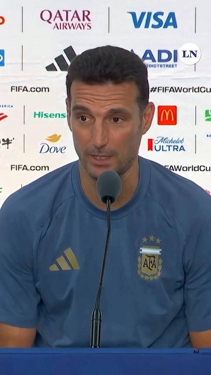 "Me duele el alma": Scaloni se quebró en la conferencia y habló sobre su continuidad