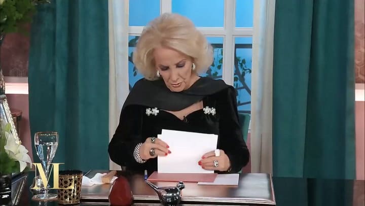 Mirtha Legrand se quebró por la muerte de su hermano - Fuente: eltrece