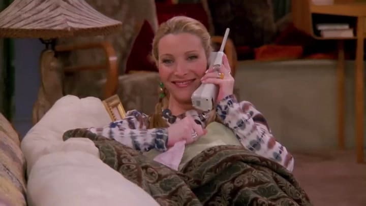 La boda de Ross pertenece a la cuarta temporada
