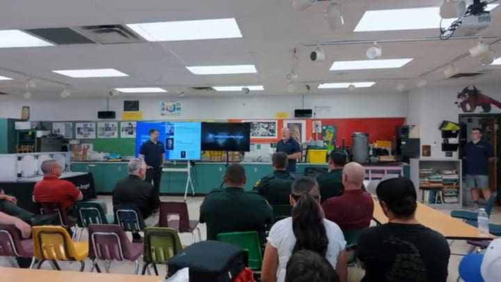 Los drones que promueven en Texas para evitar tiroteos en las escuelas