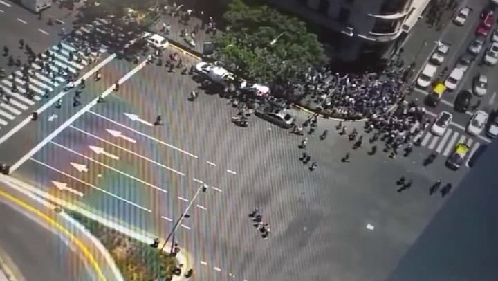 Desconcentración Plaza Lavalle
