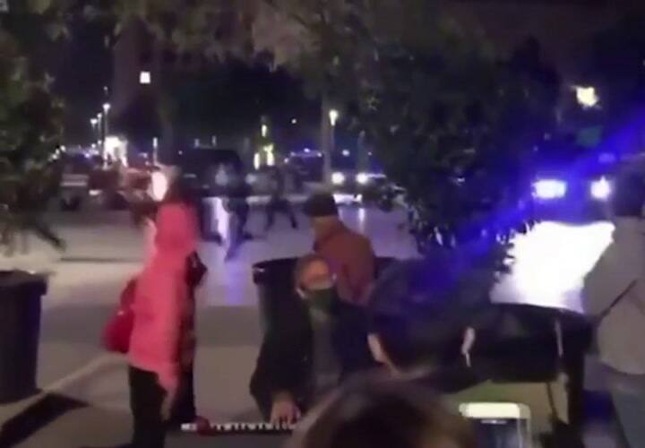 Durante las protestas de Barcelona se vivió una escena de Titanic, pero real