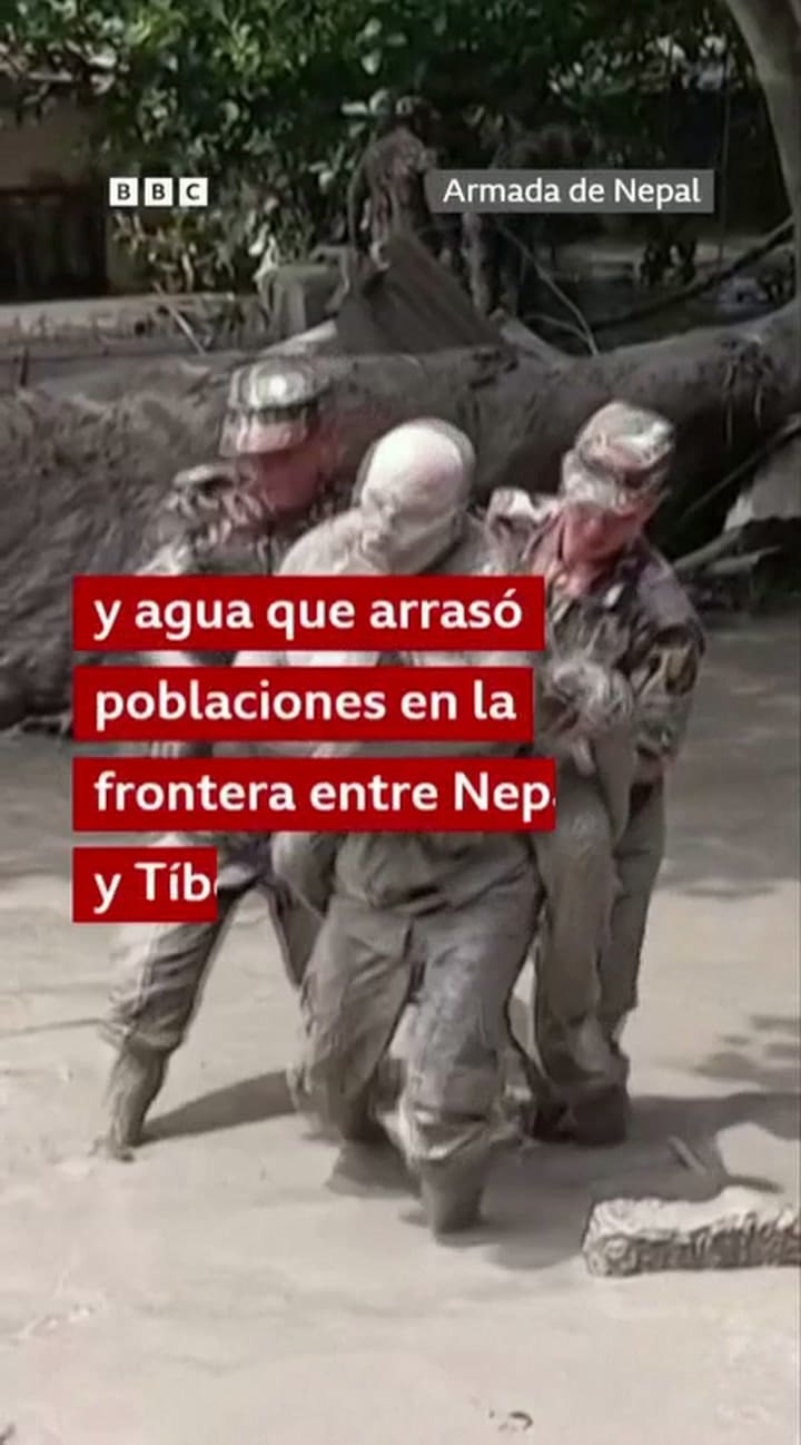 Por qué las imágenes de las inundaciones en Tíbet no se están mostrando en China y sabemos poco sobre las víctimas allí