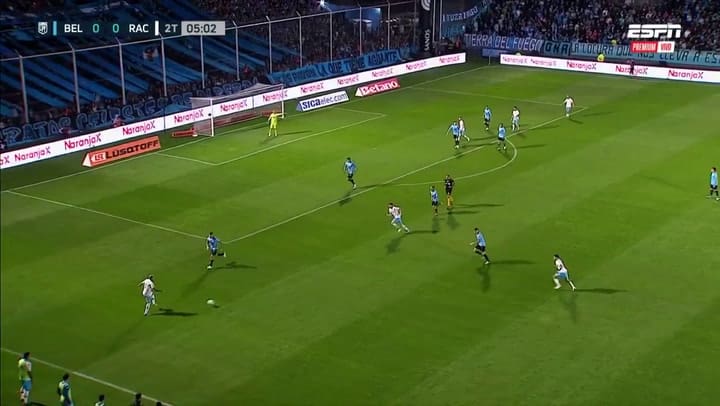 El gol de Duván Vergara a Belgrano