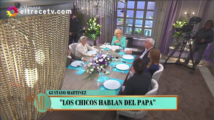Martínez habla sobre cómo les comunicó la muerte de su papá a los hijos de Fort