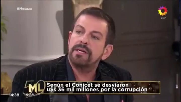 Guillermo Fernández y el tenso cruce con Mirtha Legrand - Fuente: El Trece