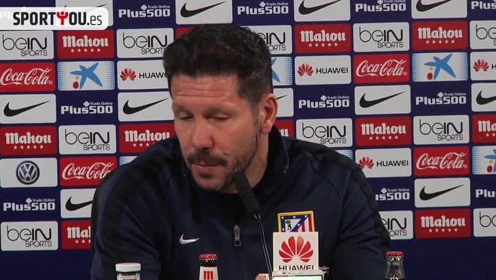 Simeone se culpa del 'fracaso' con Jackson