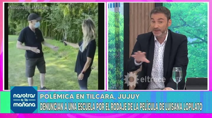 Directivos de la escuela de Tilcara habrían sido extras en el film de Luisana Lopilato