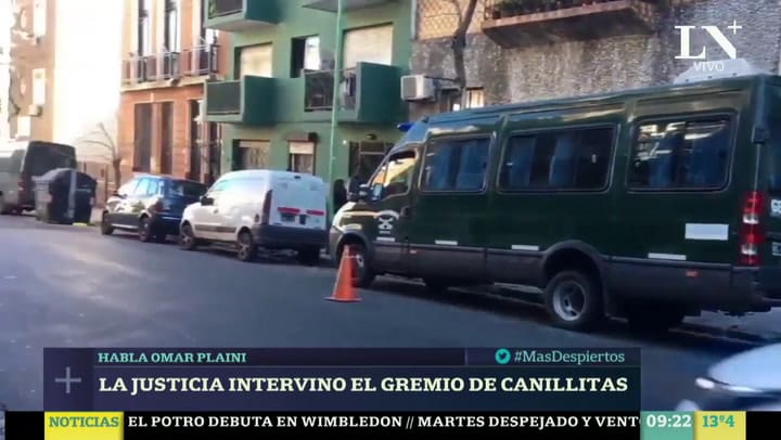 La justicia intervino al gremio de canillitas