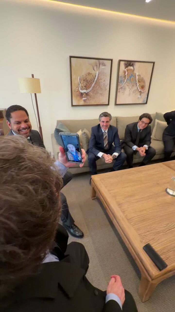 Milei y Abascal