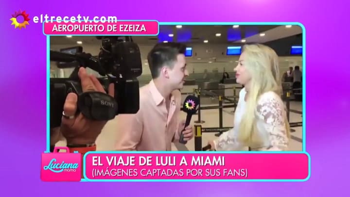 Luciana Salazar en su nuevo rol de madre de Matilda