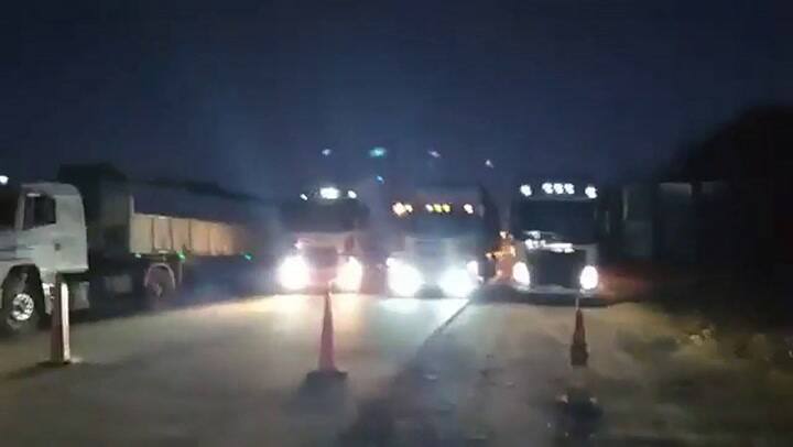 Camioneros pasaron por encima de un control policial