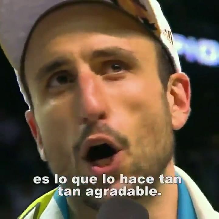 El video homenaje de la NBA a Manu Ginóbili - Fuente: NBA Latam
