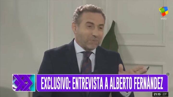 Entrevista a Alberto Fernández en La Cornisa - Primera parte