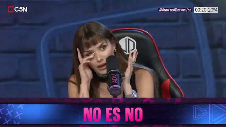 Agustina Peñalva se quebró en vivo al denunciar por acoso a Walter Graziano