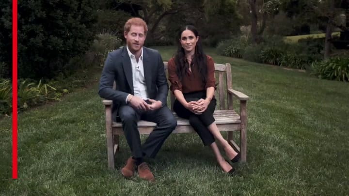 El mensaje del príncipe Harry que avergonzó a su abuela, la reina Isabel II - Fuente: Twitter ABC