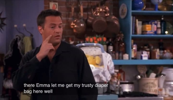 Las escenas de Friends que cobran nuevo sentido tras la muerte de Matthew Perry 2