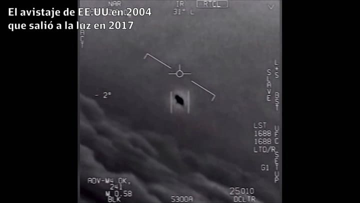 El Pentágono desclasificó tres vídeos de avistamientos de ovnis