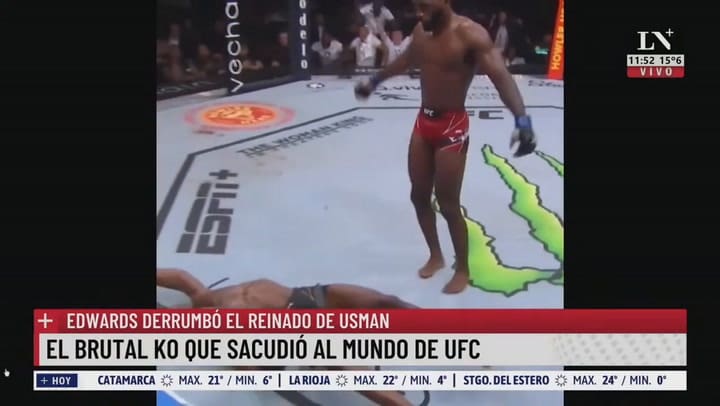 El brutal KO que sacudió al mundo de UFC