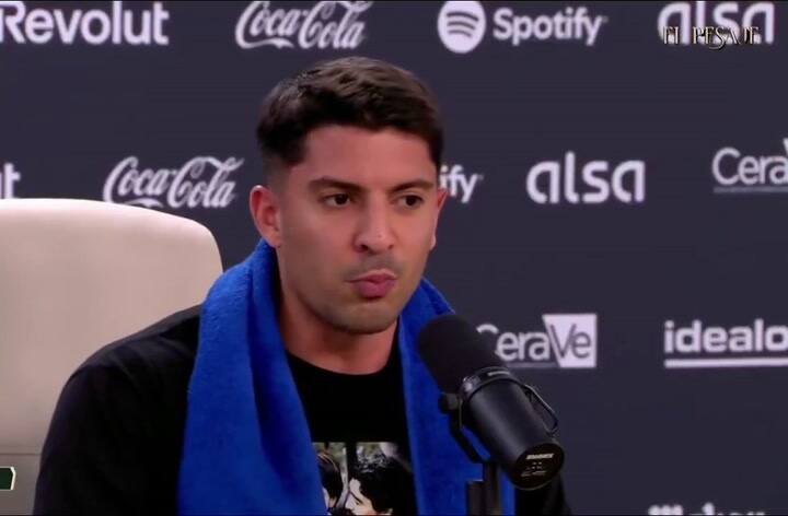Gastón Edul defendió a la Argentina en plena Velada del Año