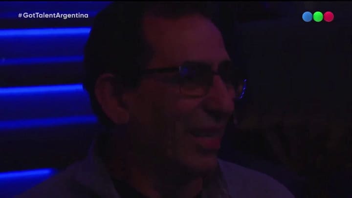 La emoción de Abel Pintos y el momento en el que apretó el botón dorado