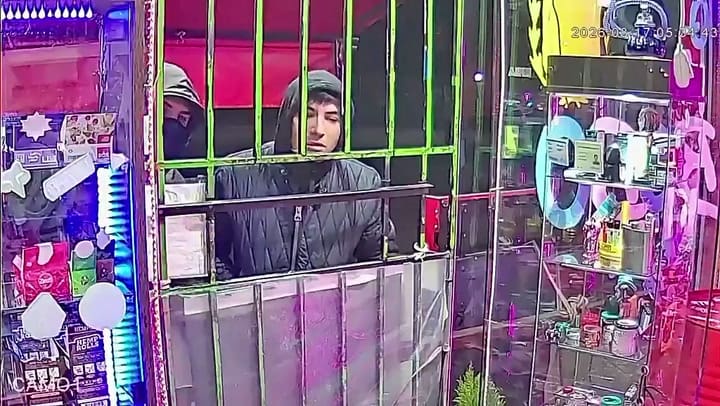 Así fue el violento robo en Merlo