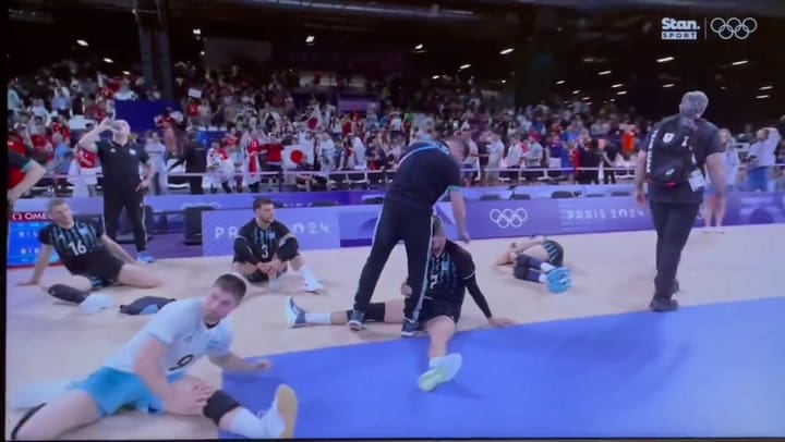 El llanto de Facu Conte ante Japón