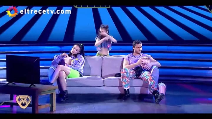 Alma Vallejos bailó en Showmatch dejando un gran mensaje - Fuente: eltrece