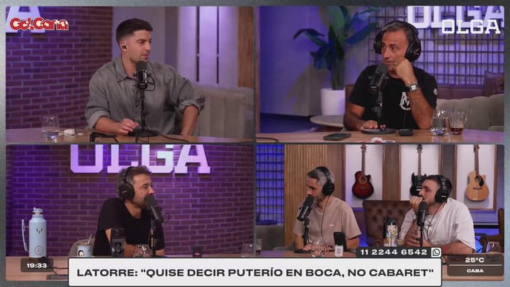Diego Latorre aclaró por qué dijo que Boca era un cabaret